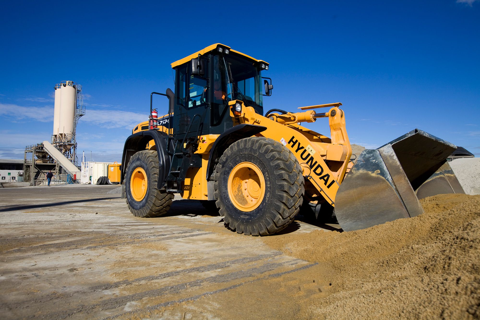 Hyundai Wheel Loaders for the Agriculture Industry