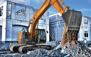 Hitachi Reduced Tail Swing Excavators