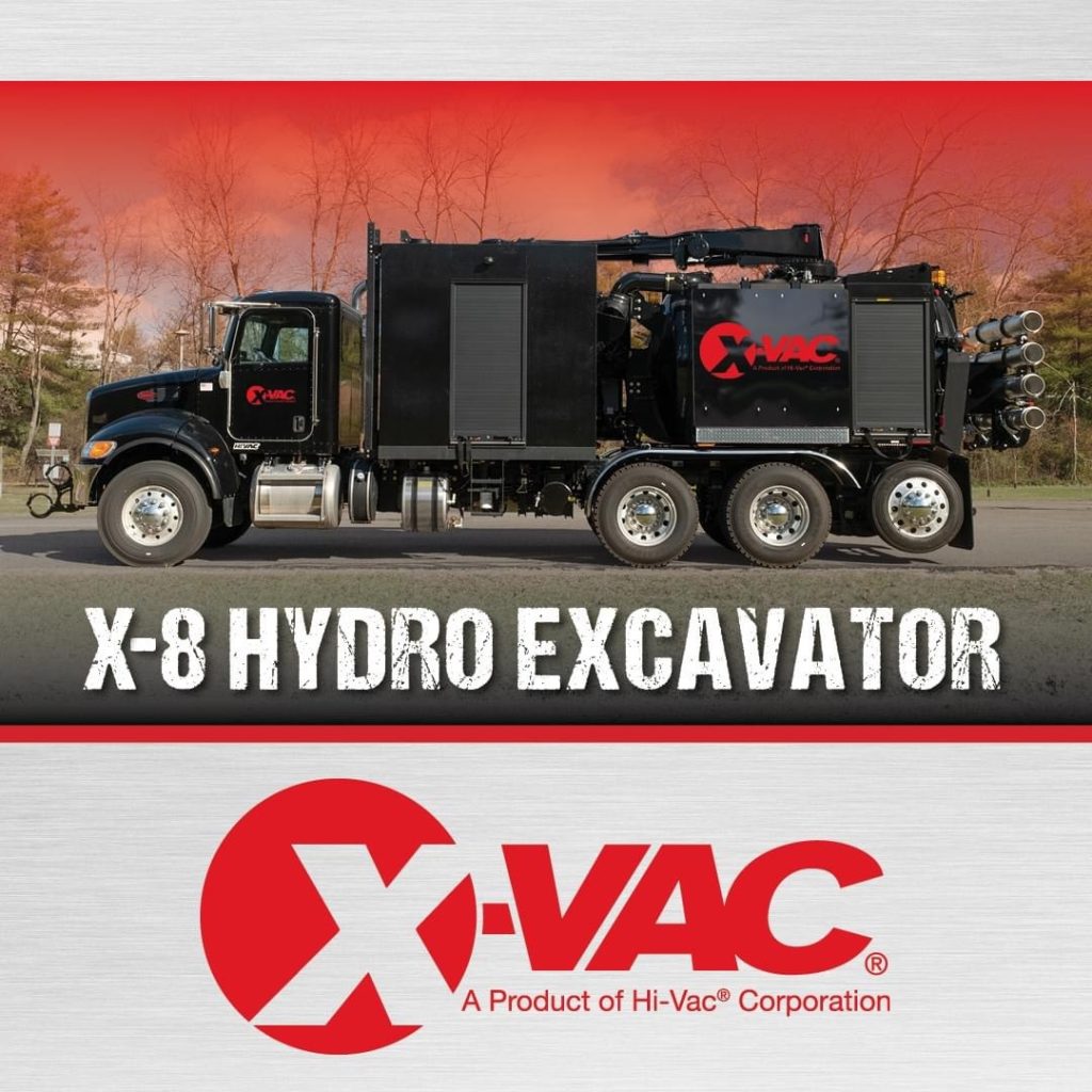 X-Vac X-8 Hydro Excavator