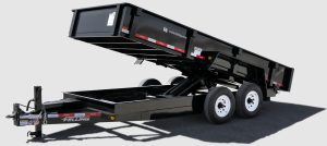 Felling Deck-Over Hydraulic Dump Trailers