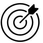 Target with an arrow