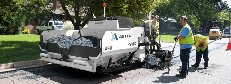Astec asphalt pavers
