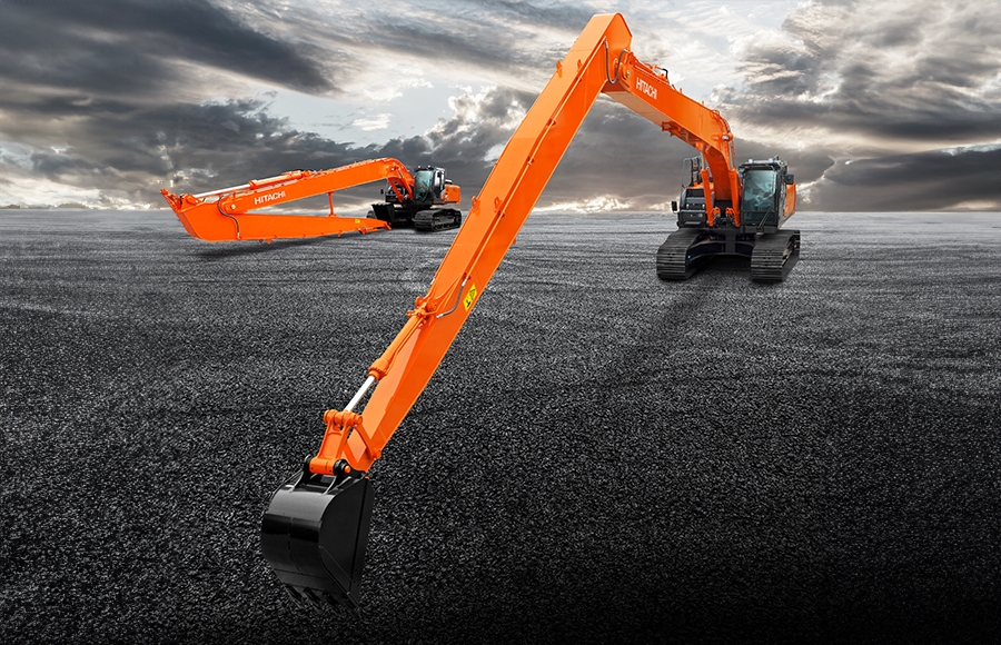 Hitachi Super Long Front Excavators