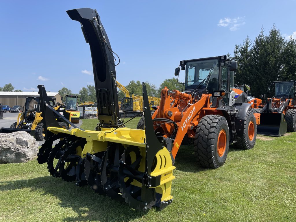 SnowWolf Wheel Loader Blower