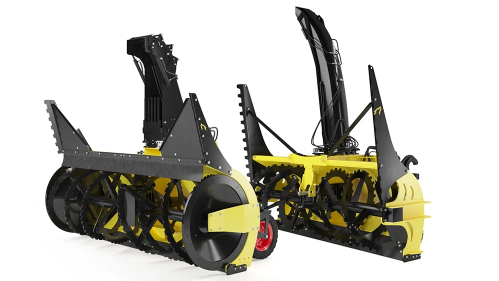 SnowWolf Wheel Loader Blower