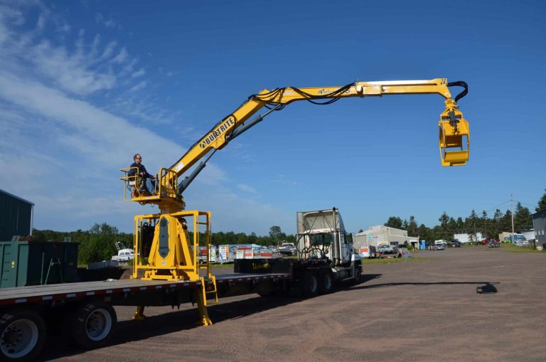 Builtrite wood handling grapples builtrite truck mounted equipment