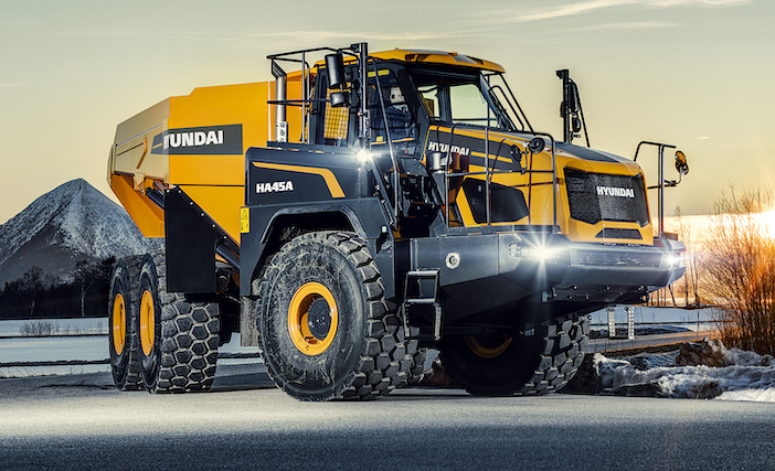 Hyundai haul trucks
