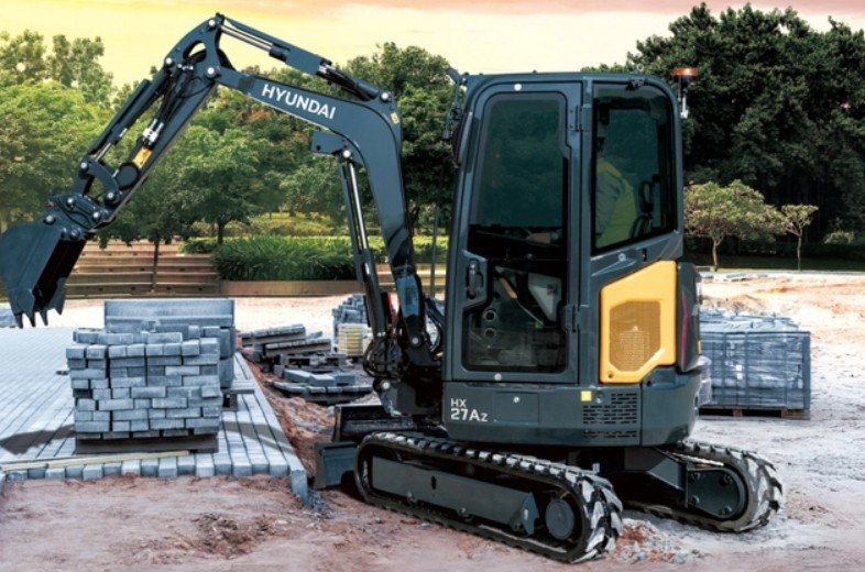 Hyundai mini excavators